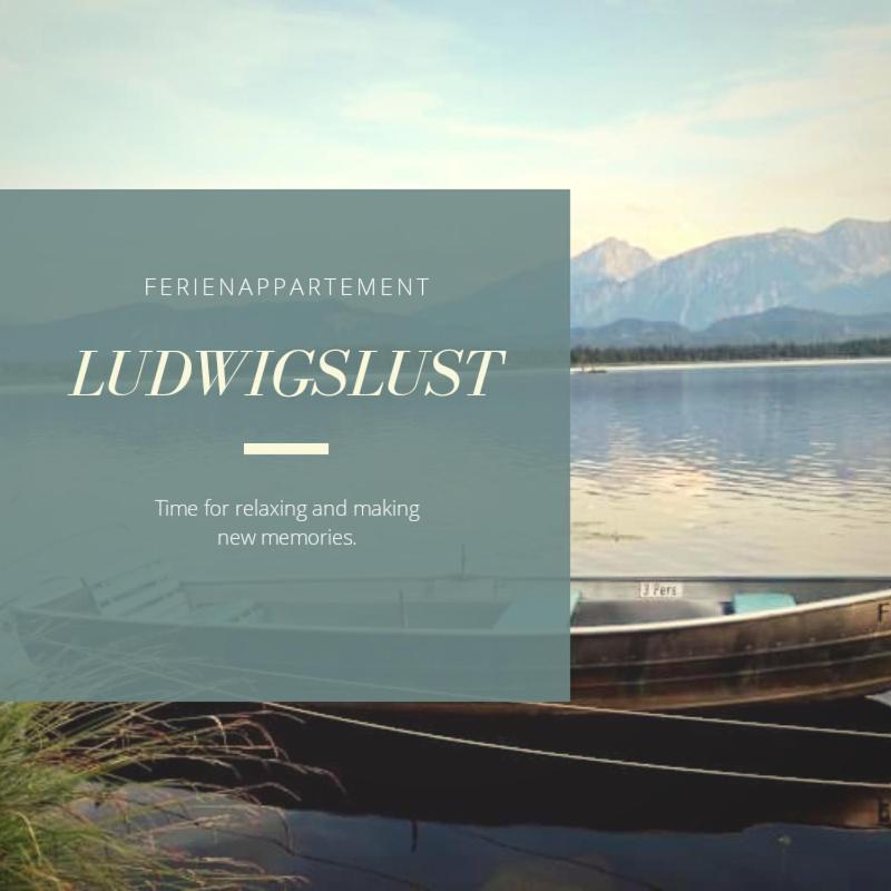 Ludwigslust - Ferienappartement Mit Bergblick ชวานเกา ภายนอก รูปภาพ
